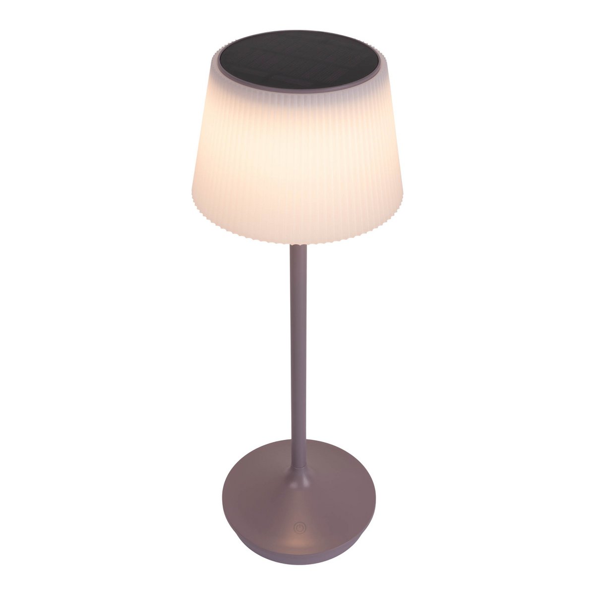 Solar Tafellamp Emmi Braam/Wit - 38 cm (Dimbaar)