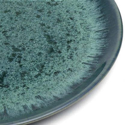 Porseleinen dinerbord Aqua turkoois