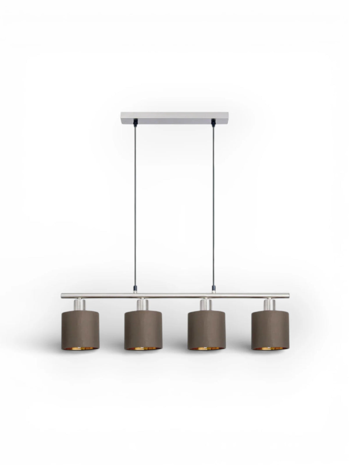Hanglamp Maron 4-Lichts Bruin (E14)