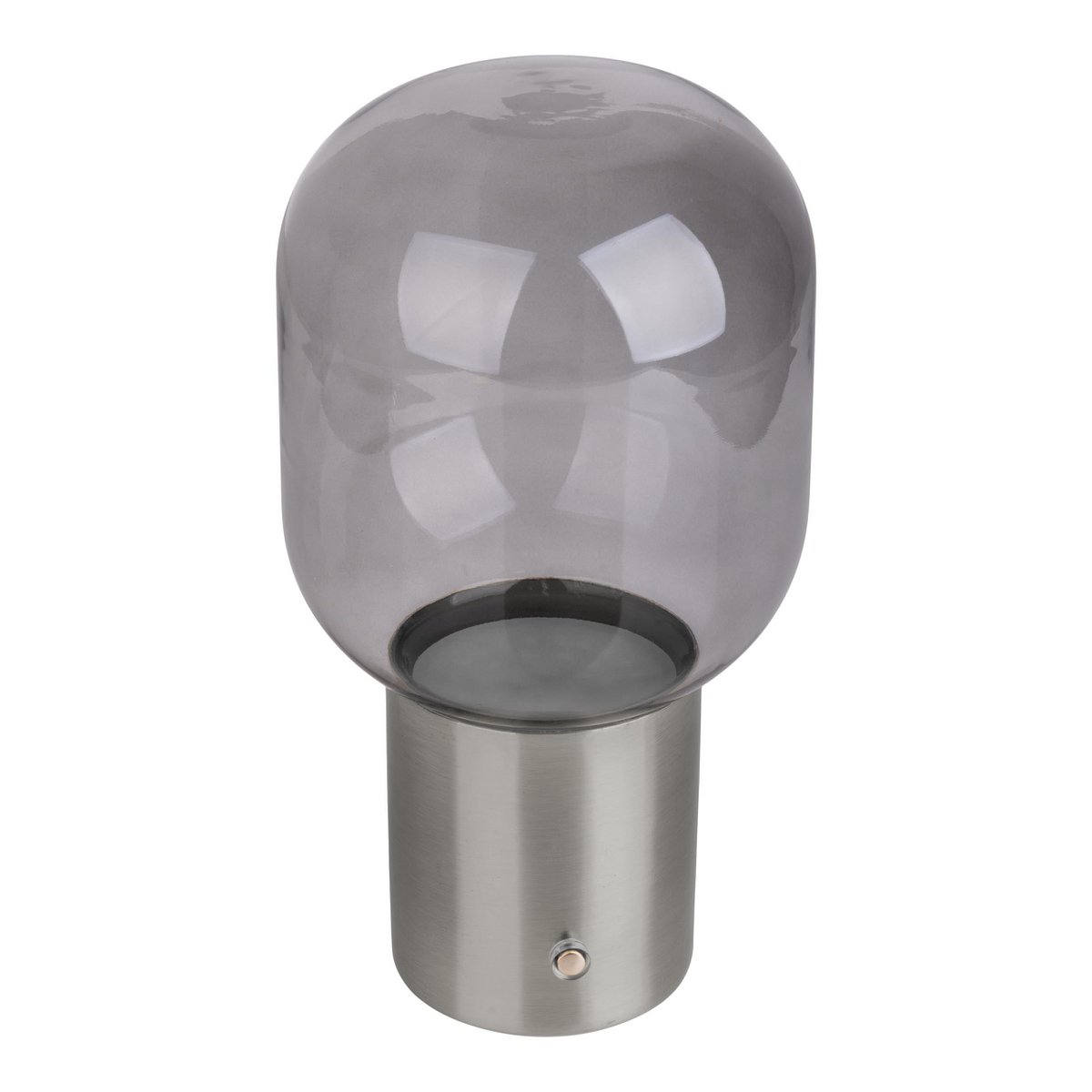 Snoerloze Tafellamp Albero Chroom/Glas - 25 cm (Touch)