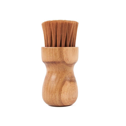 Teakhouten borstel Hadya naturel