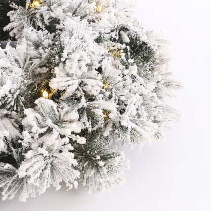 Kerstkrans Dinsmore Verlicht Groen - Ø 60 cm