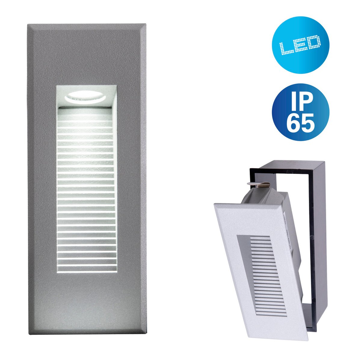 LED Buitenlamp Wand Inbouw Kolari