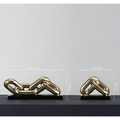 Gouden ketting Art 2 schakel goud