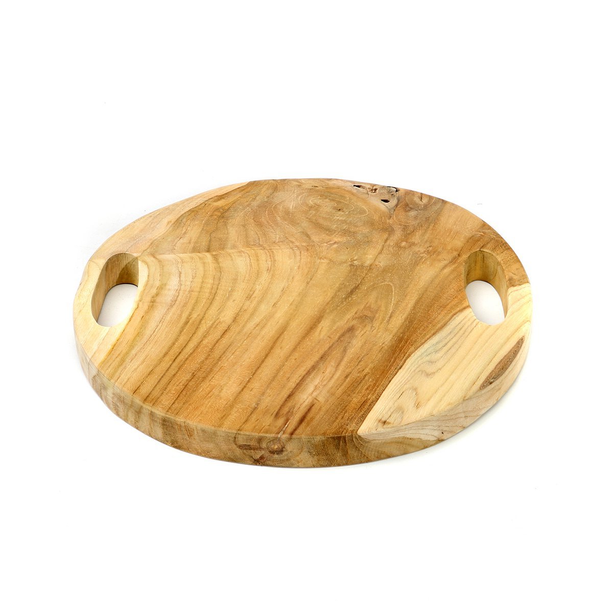 Teak dienblad Root tray naturel - M - OutHome