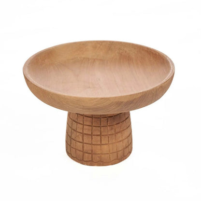Rattan taartschotel Kotak-kotak naturel - OutHome
