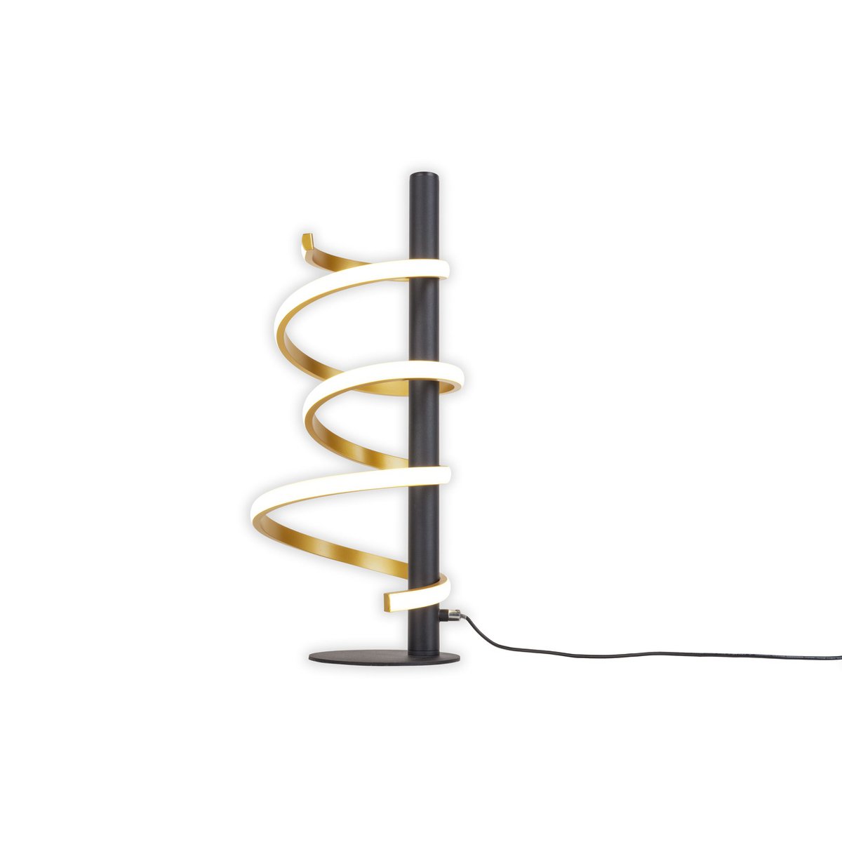 LED Tafellamp Belleza Zwart/Goud - 50 cm