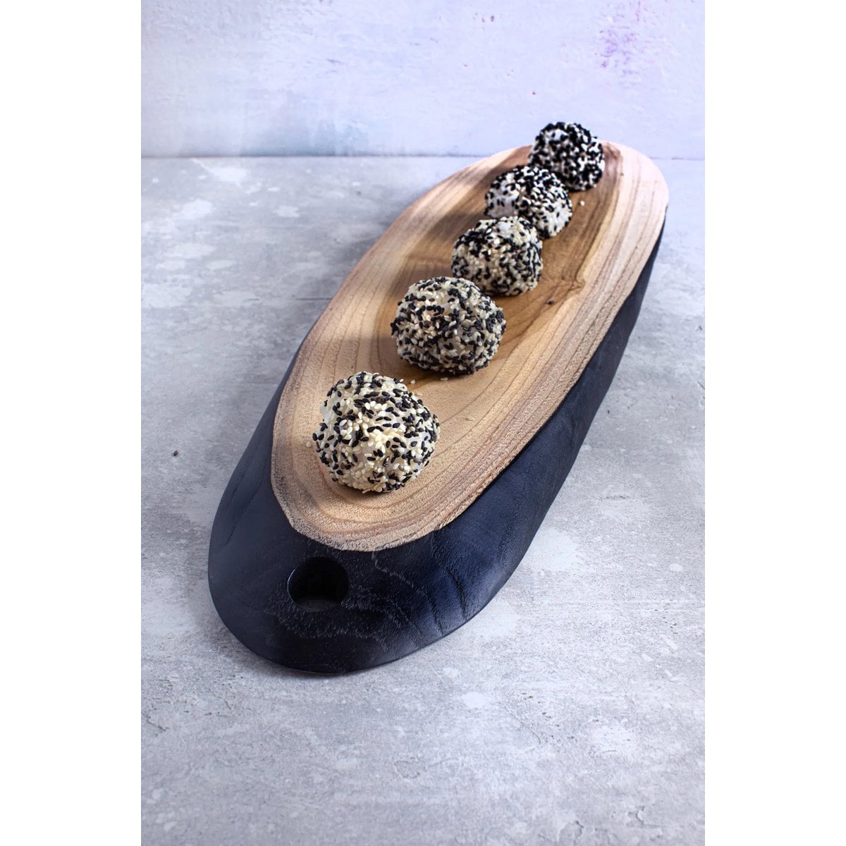 Teak tapasbord Bondi natuur - L - OutHome