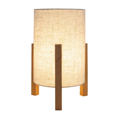 Tafellamp Matilda Hout/Textiel - 32 cm (E27)