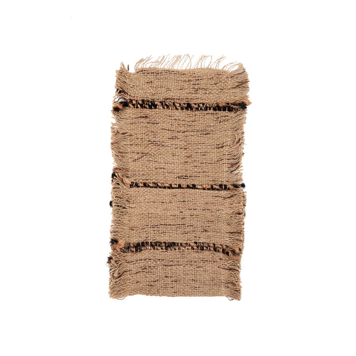 Katoenen bestekhouder Oh My Gee beige/zwart