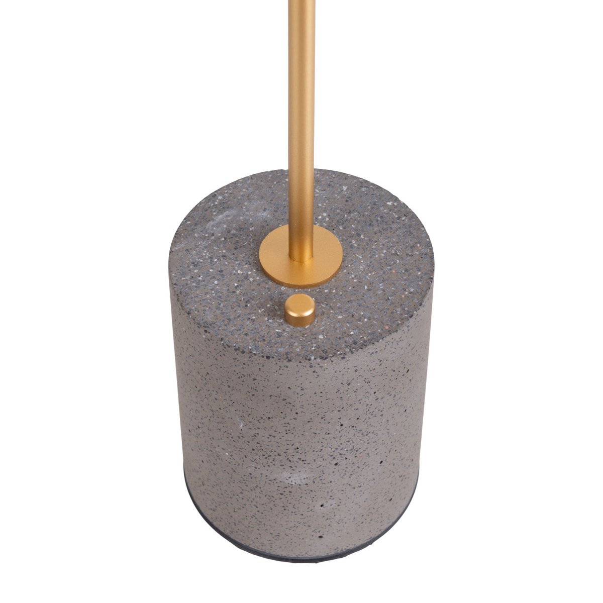 Acculamp Seta Grijs Metaal/Beton - 30 cm