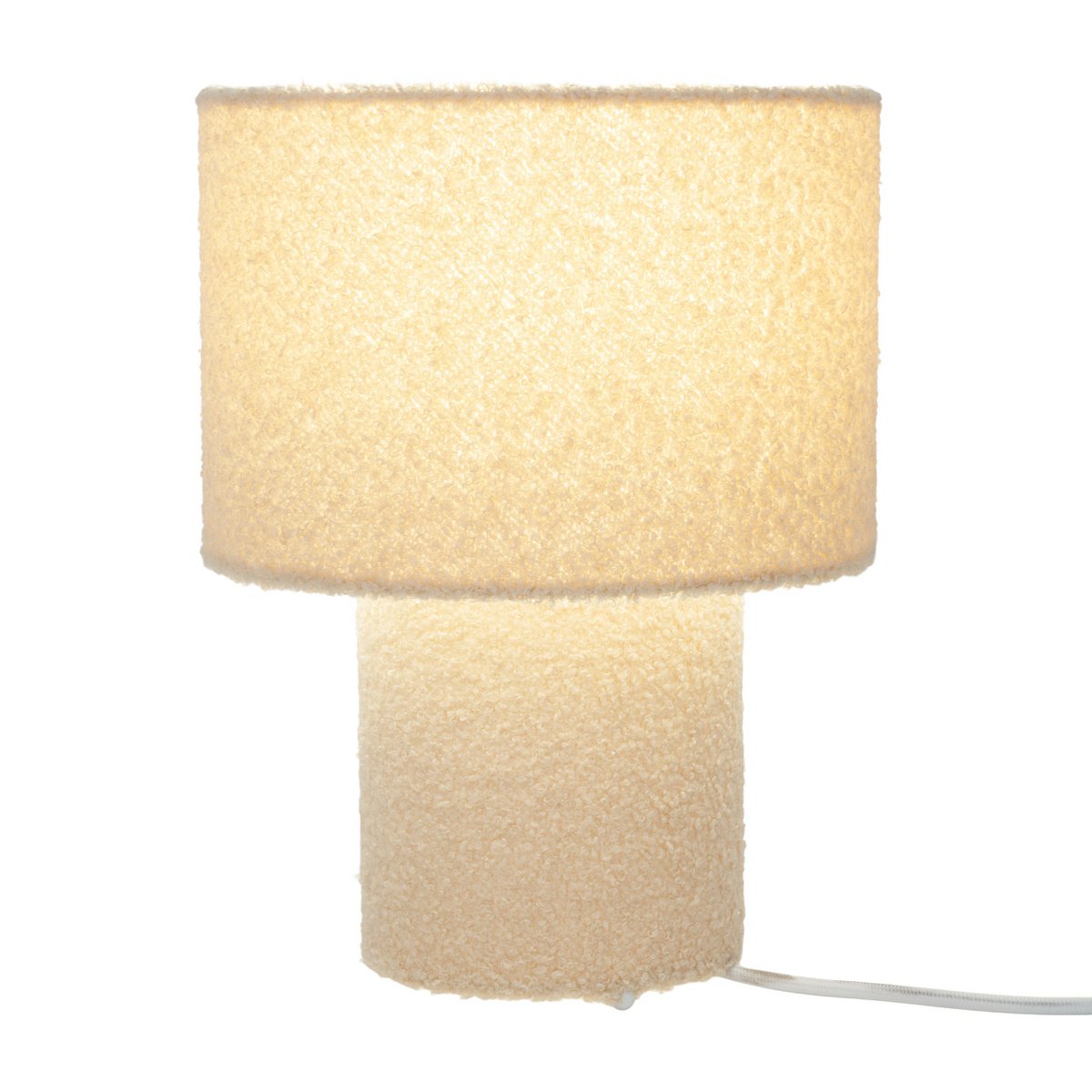 Tafellamp Fluffy Amandel - 31 cm (E27)