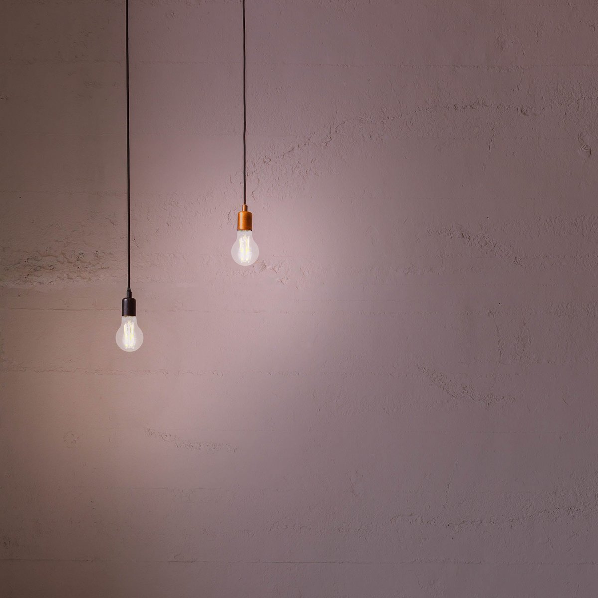 LED-filamentlampen (6-delig) - E14, 8W, Helder Glas