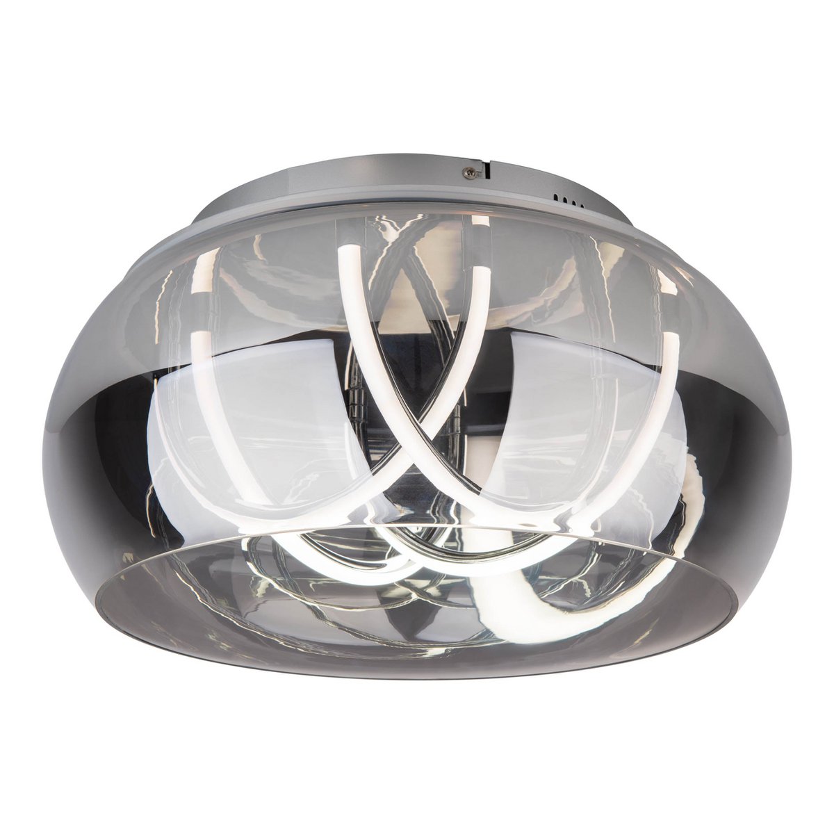 LED Plafondlamp Malou Rookglas - Ø 45 cm