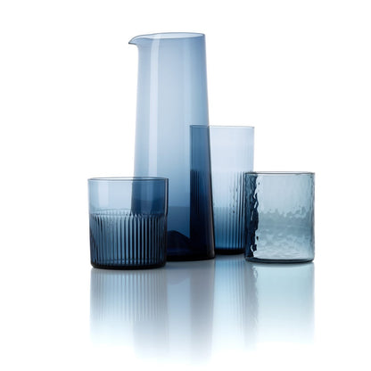 Glazen karaf Azure blauw