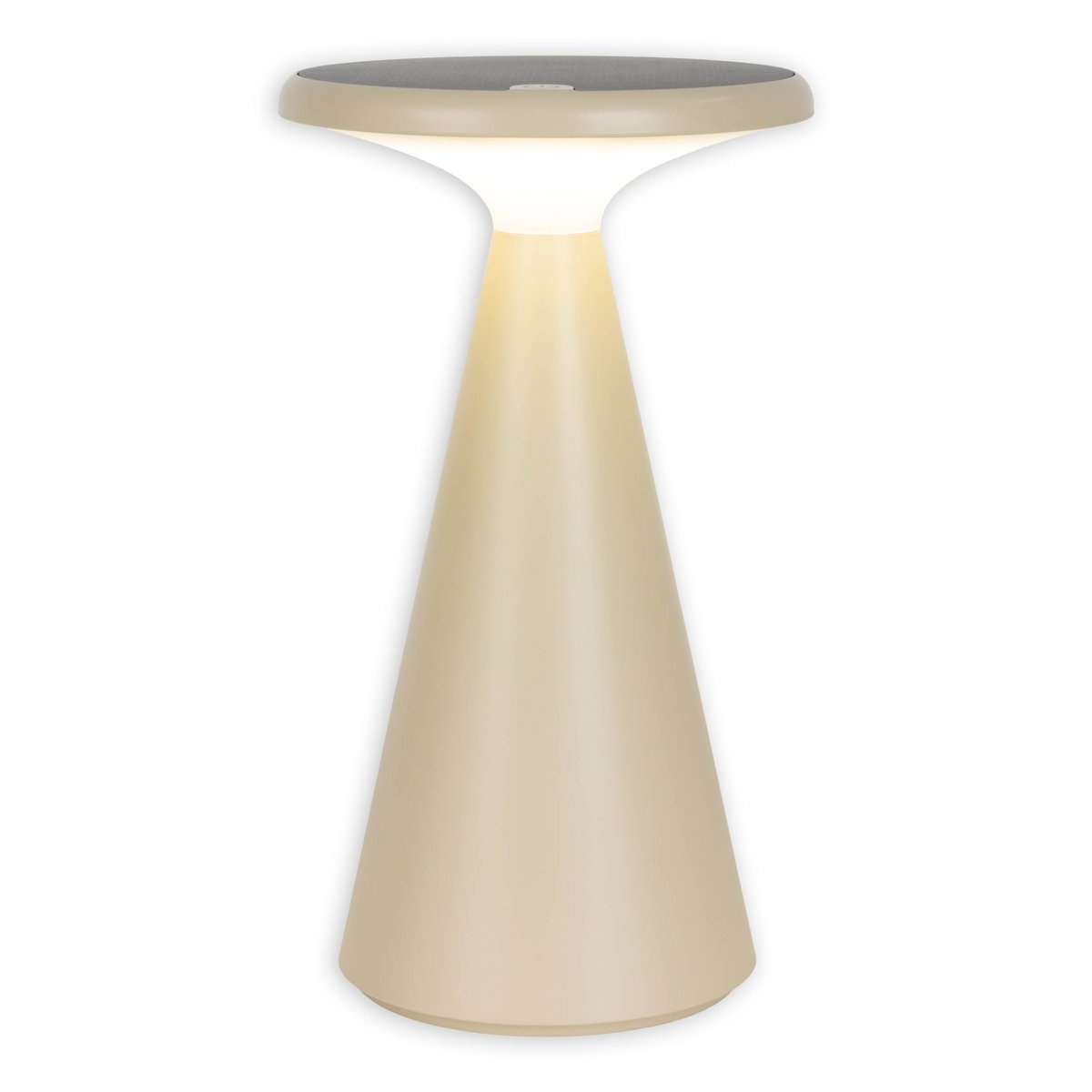 Solar Tafellamp Palu Beige - 20 cm (Binnen/Buiten)