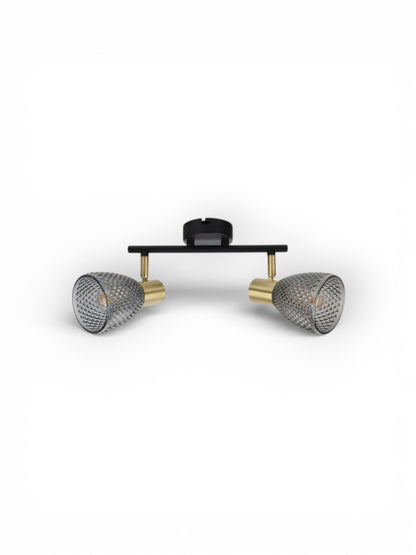 Plafondlamp Lindita 2-Spots (excl. lampen)