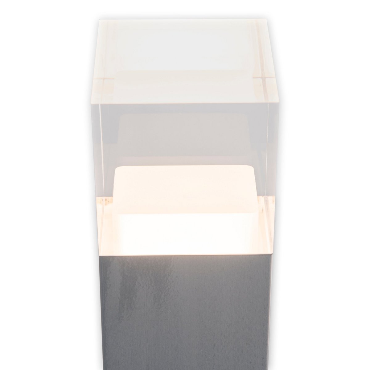 LED Buitenlamp Sokkel Leah Staal