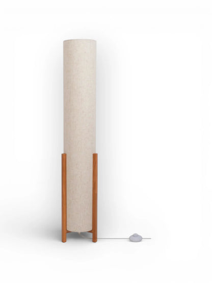 Tafellamp Matilda Hout/Textiel - 110 cm (E27)