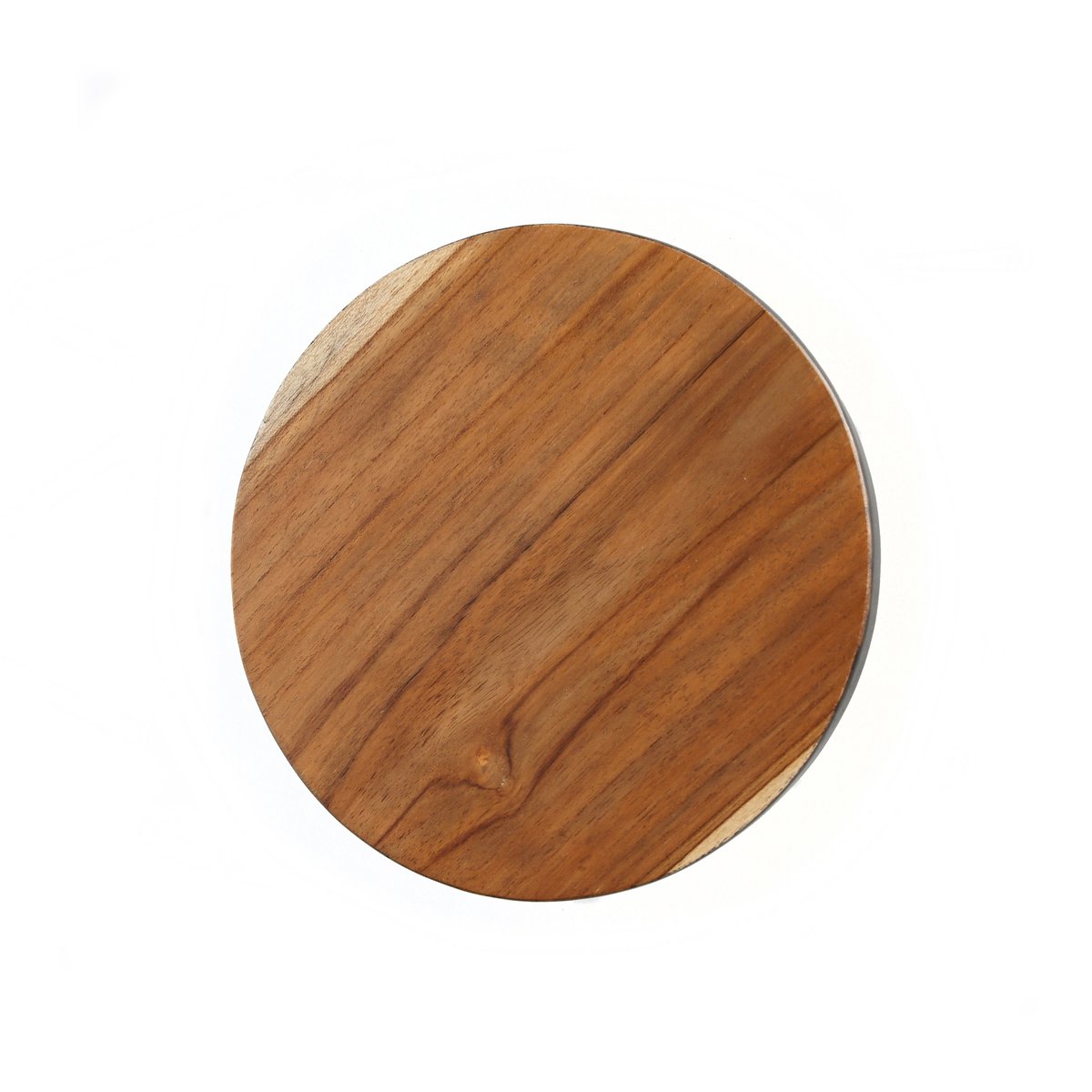Massief teak taartstand Bondi natuurlijk zwart - M - OutHome