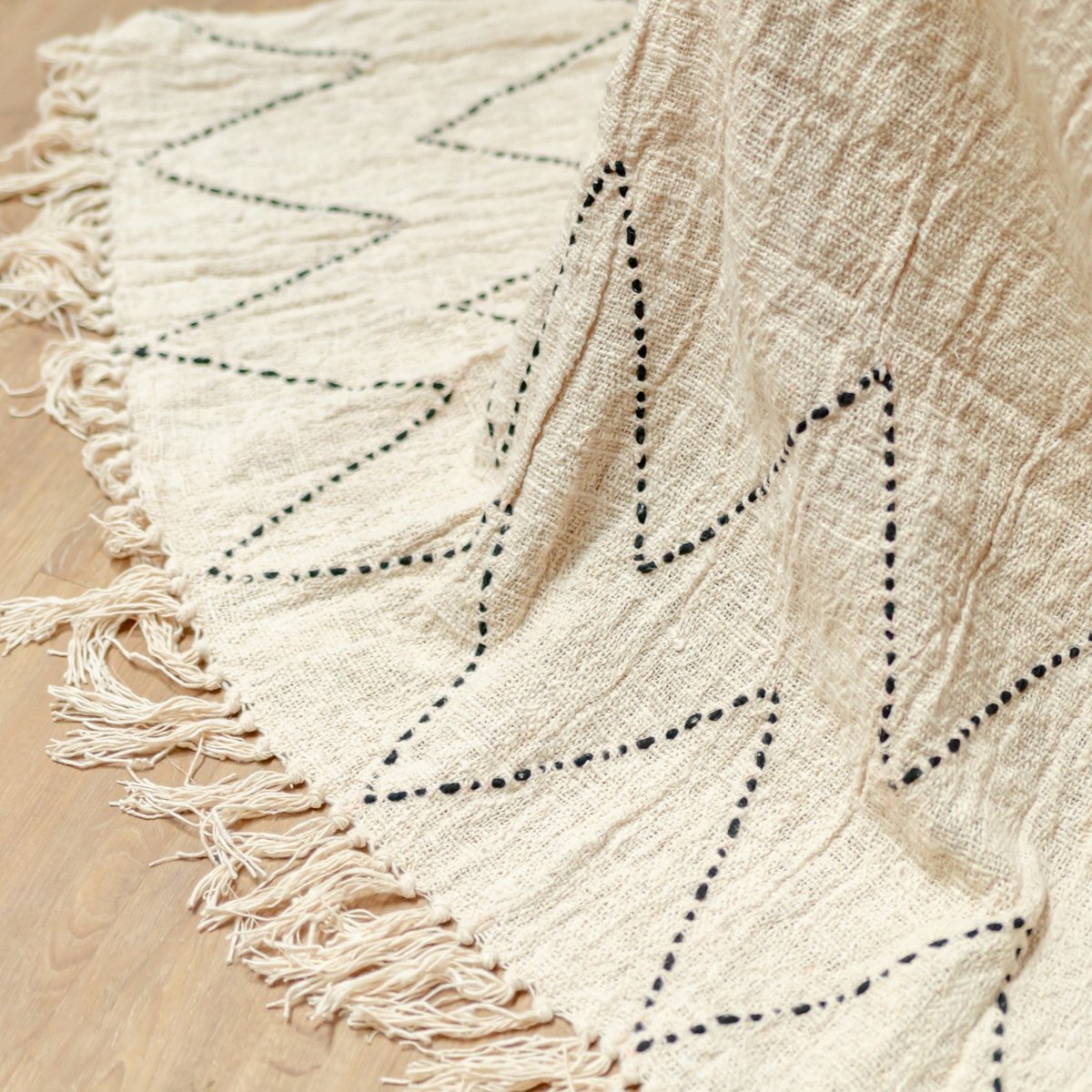 Plaid Linggah Katoen Handgeweven - 140x200 cm