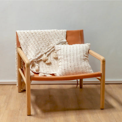 Plaid Tenun Katoen Boho - 110x200 cm