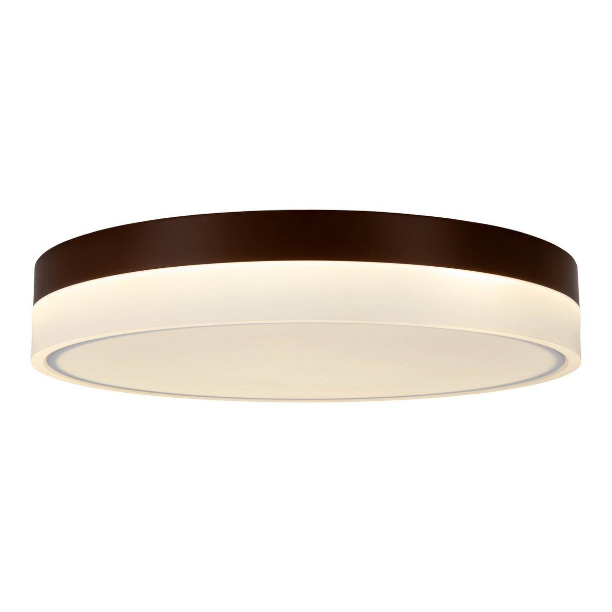 LED Plafondlamp Lola Bruin/Wit - Ø 50 cm (CCT/Nachtlicht)