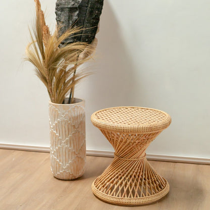 Salontafel Rotan Luhu Beige - Ø 45 cm