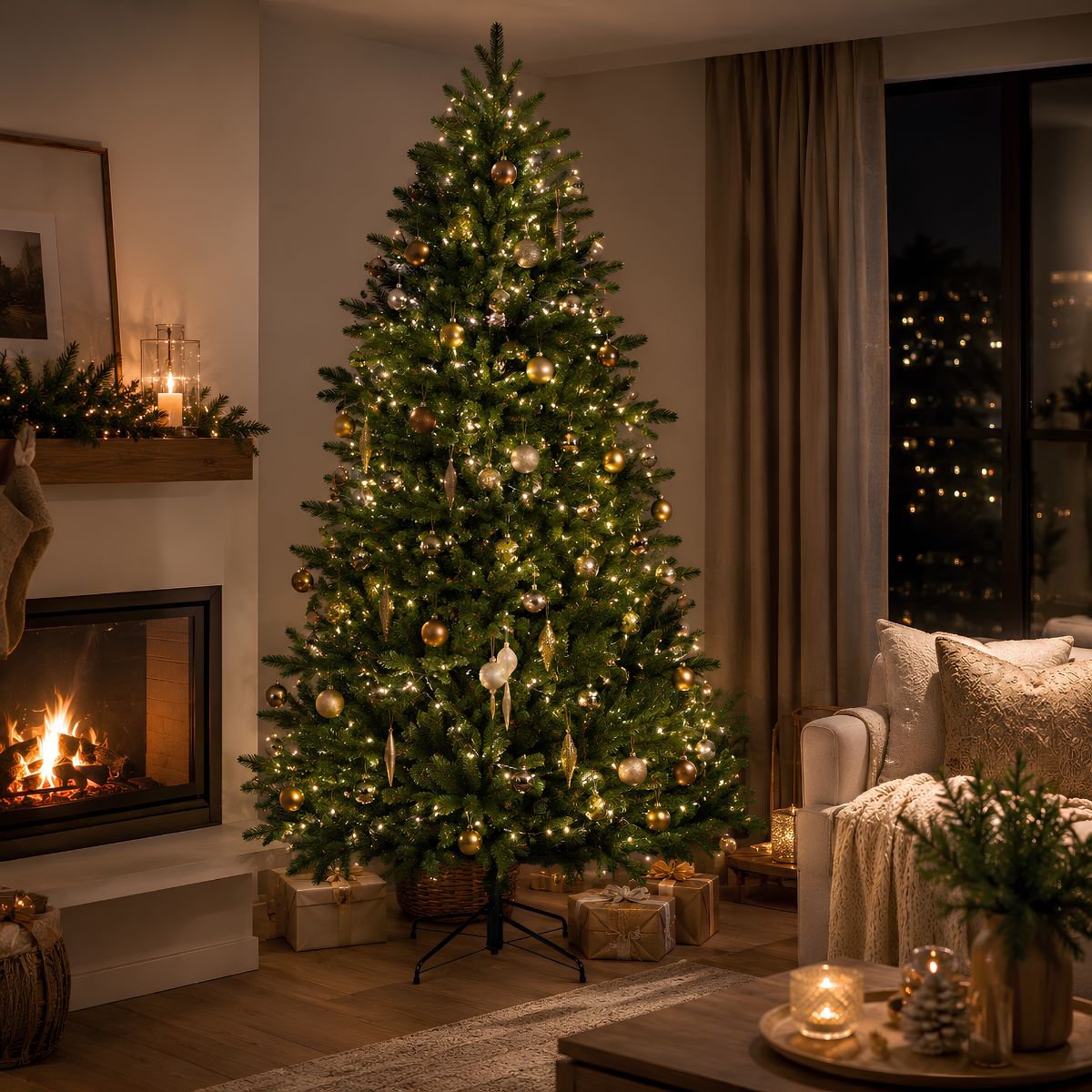 Kunstkerstboom Brampton Groen - 215 cm