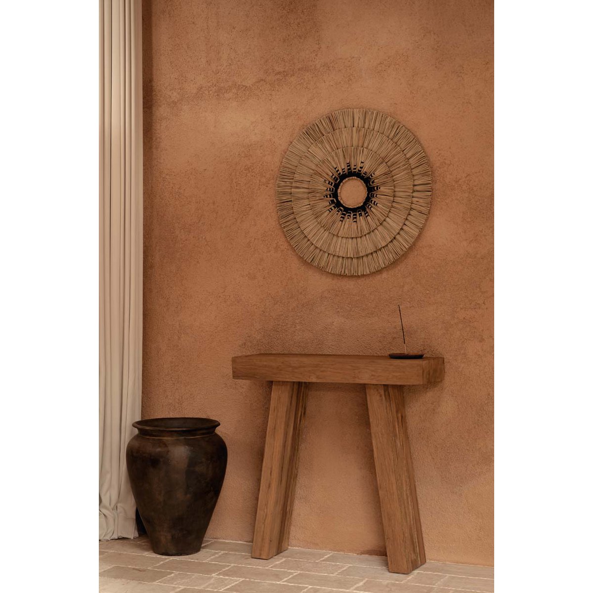 Teakhouten consoletafel Stance naturel
