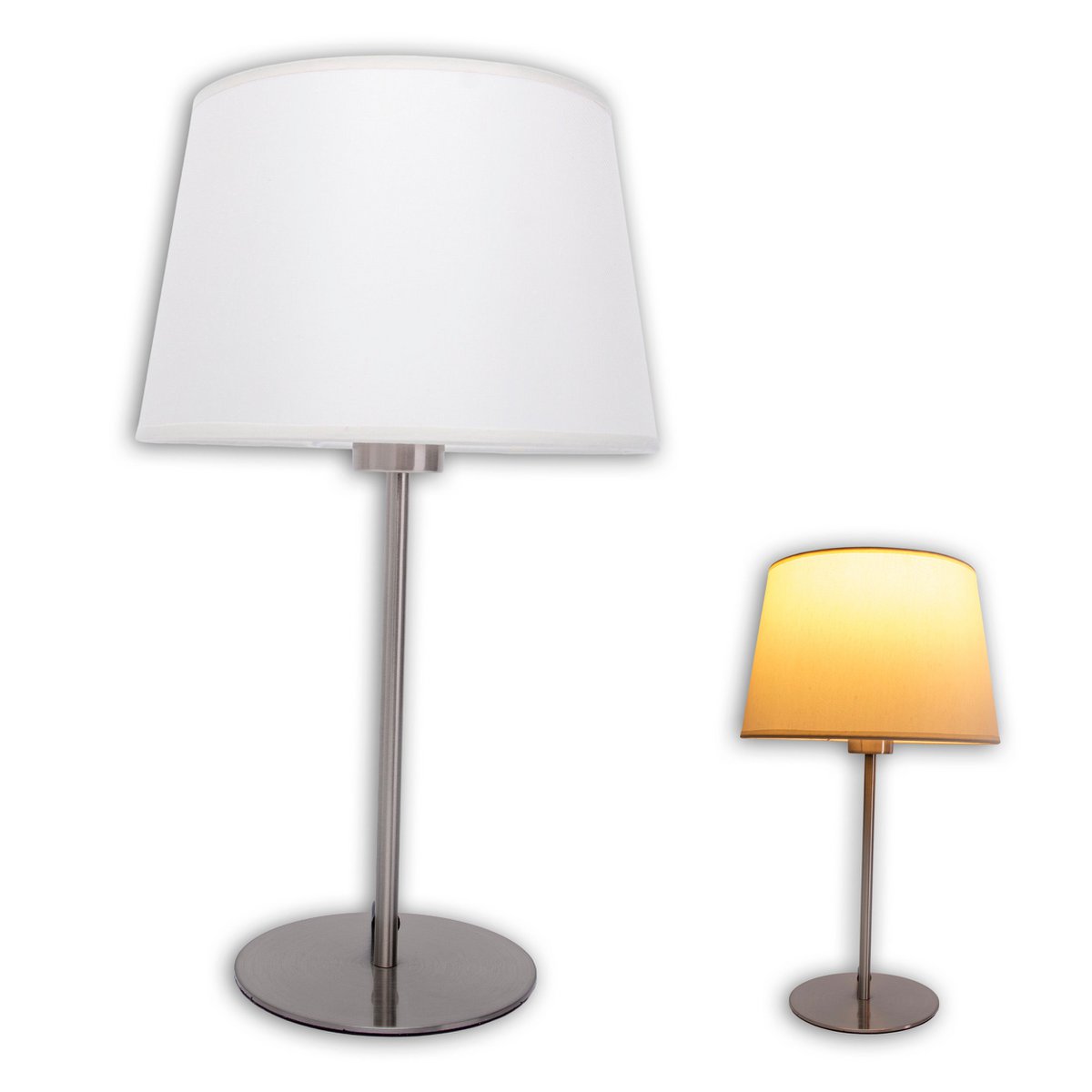 Tafellamp Bologna Beige - 45 cm