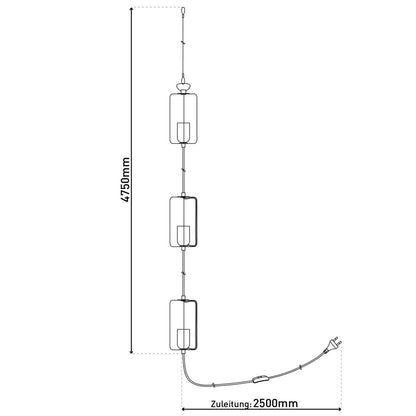 Slinger voor Mossellichten (3-delig)