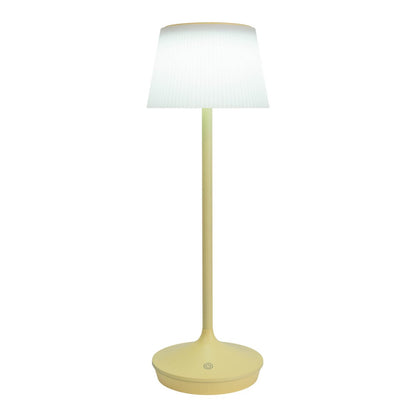 Solar Tafellamp Emmi Geel/Wit - 38 cm (Dimbaar)