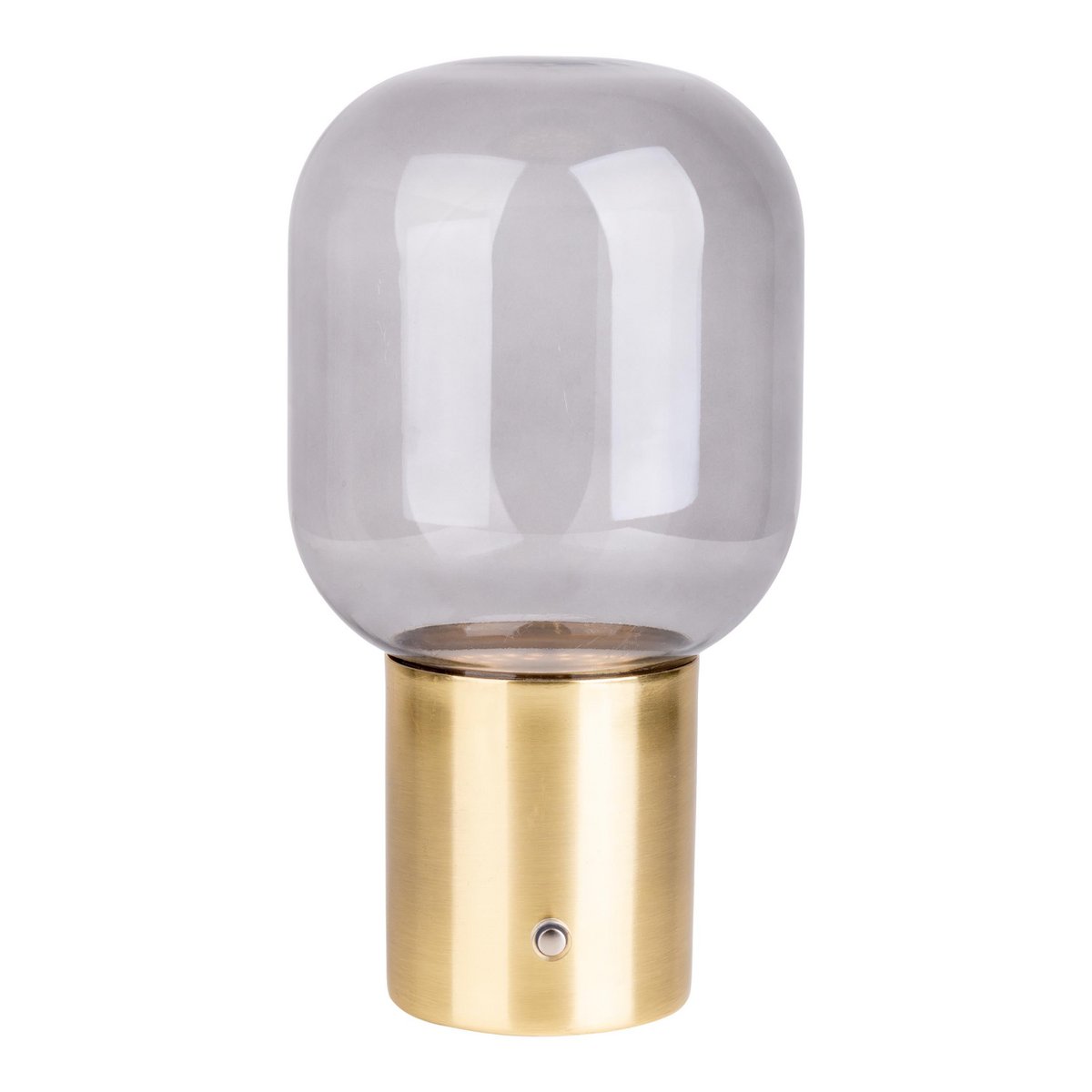 Snoerloze Tafellamp Albero Messing/Glas - 25 cm (Touch)