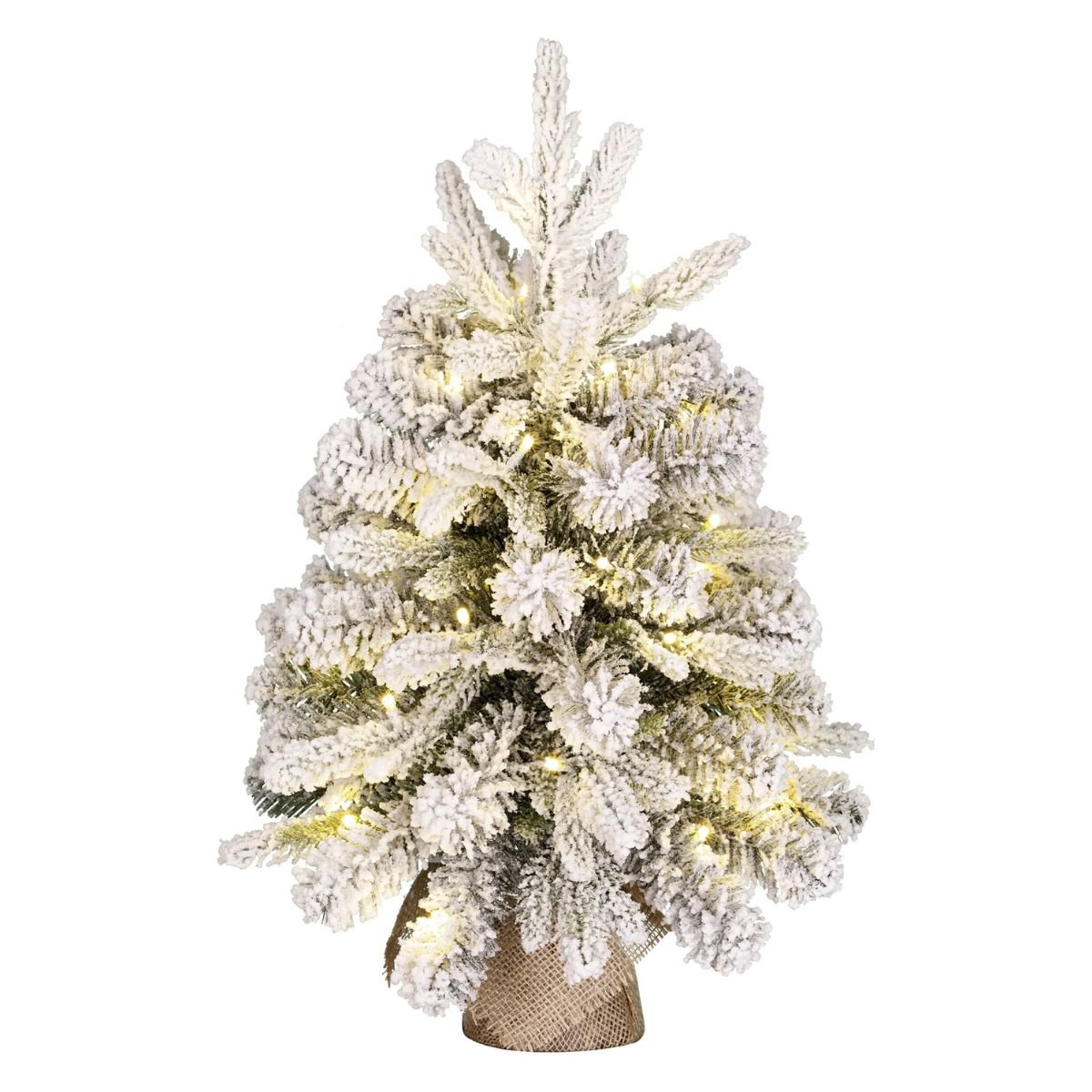 Kunstkerstboom Grimshaw Verlicht Groen - 60 cm
