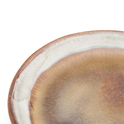 Porseleinen bord Comporta bruin/beige