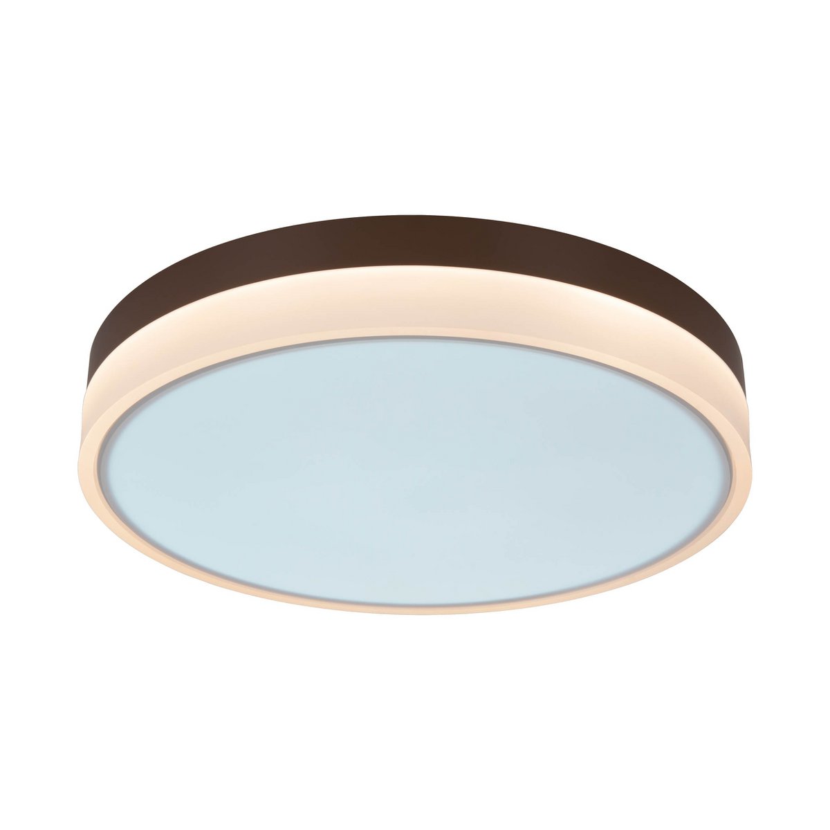 LED Plafondlamp Lola Bruin/Wit - Ø 50 cm (CCT/Nachtlicht)