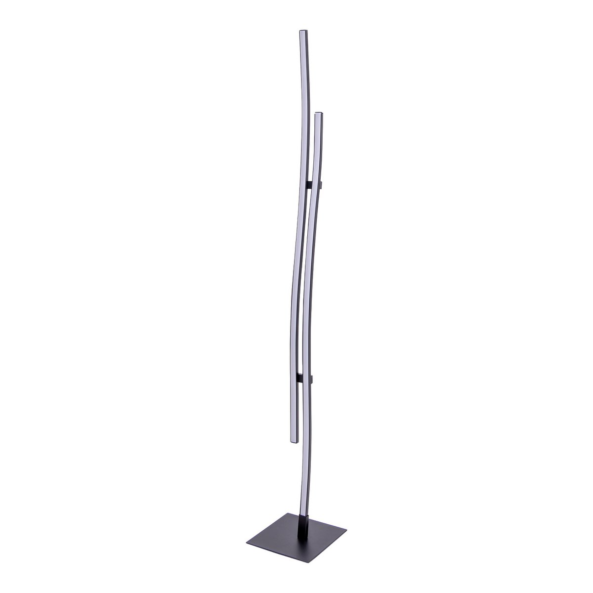 LED Vloerlamp Onda Zwart - 130 cm