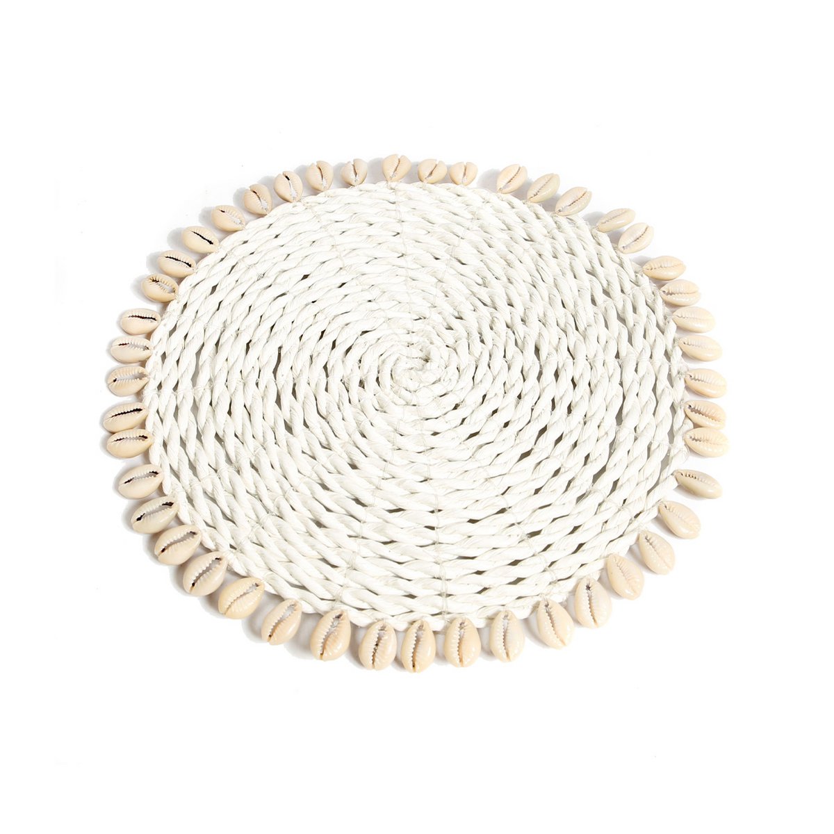 Zeegras panonderzetter Seagrass shell pan coaster natuur - OutHome