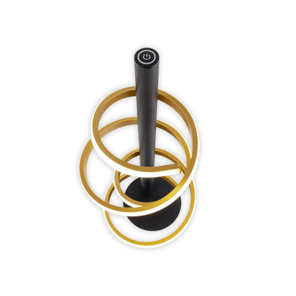 LED Tafellamp Belleza Zwart/Goud - 50 cm