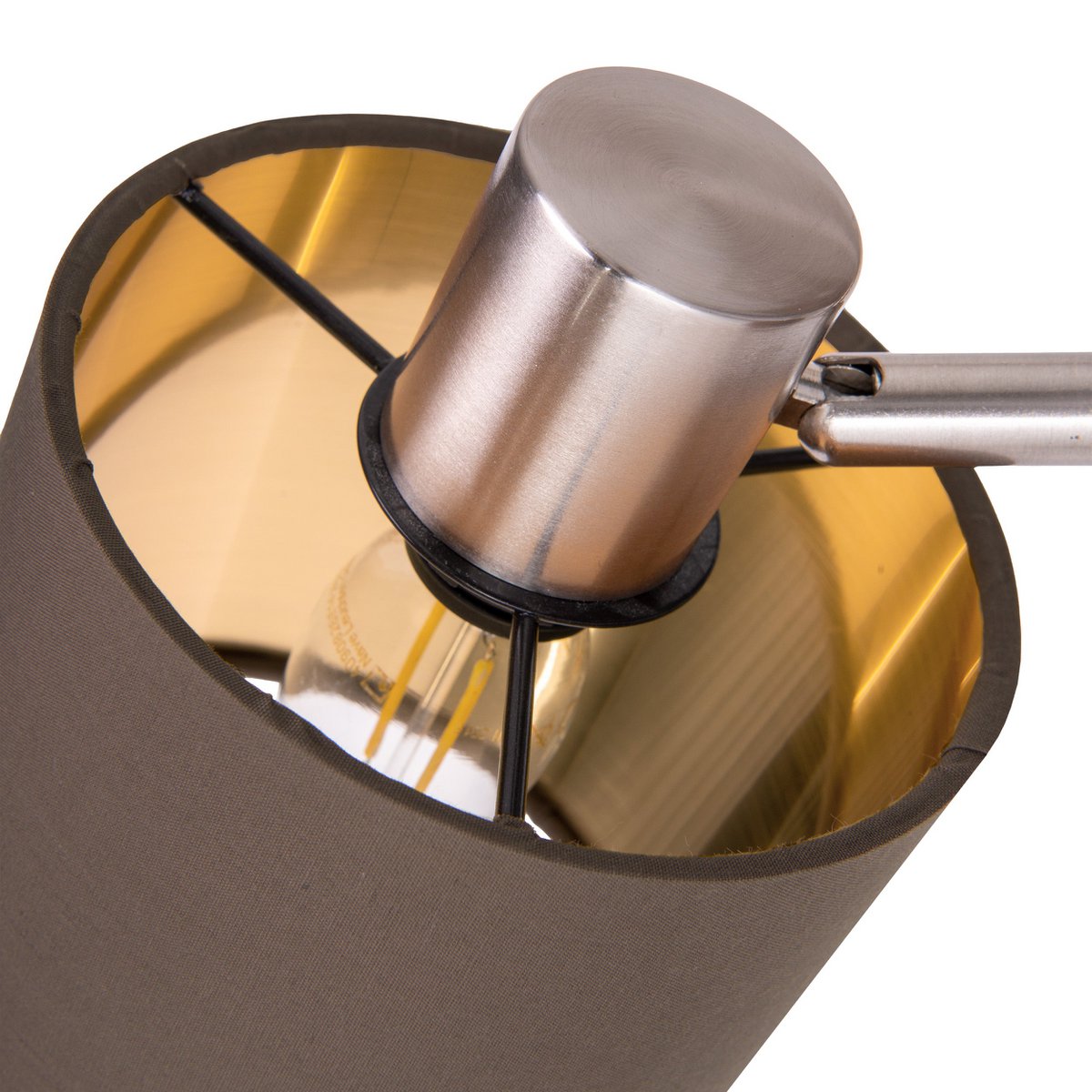 Tafellamp Maron Bruin - 51 cm (E14)