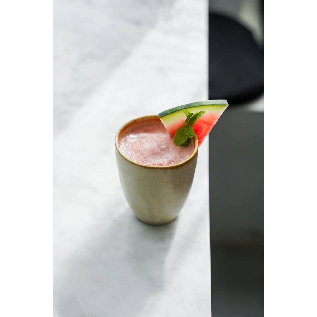 Porseleinen koffiekop Cascais Cup creme kleurig