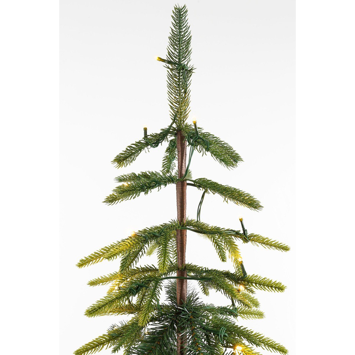Kunstkerstboom Lodge Verlicht Groen - 155 cm