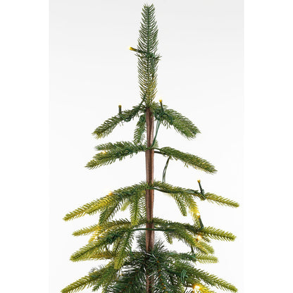 Kunstkerstboom Lodge Verlicht Groen - 155 cm