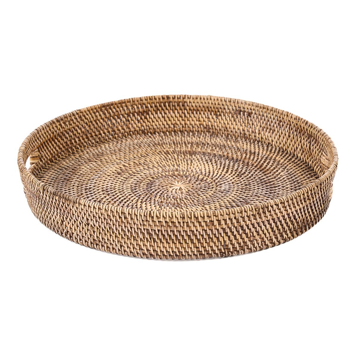 Rotan dienblad Carry-all natuurlijk bruin - L - OutHome