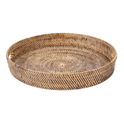 Rotan dienblad Carry-all natuurlijk bruin - L - OutHome