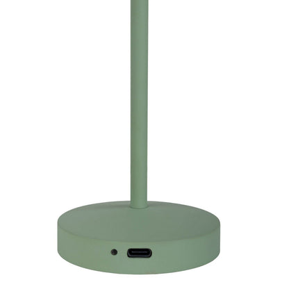 LED Acculamp Gomba Mint (Set van 2) - 18,5 cm