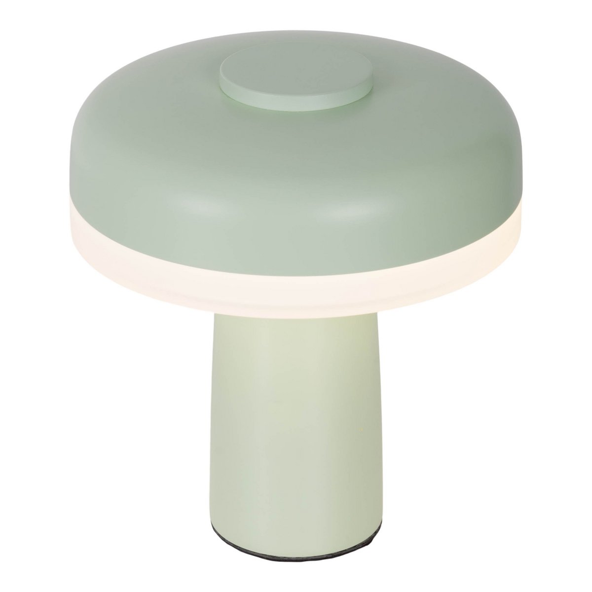 Snoerloze Tafellamp Pilu Mint/Wit - 16,5 cm (Touch/Dimbaar)