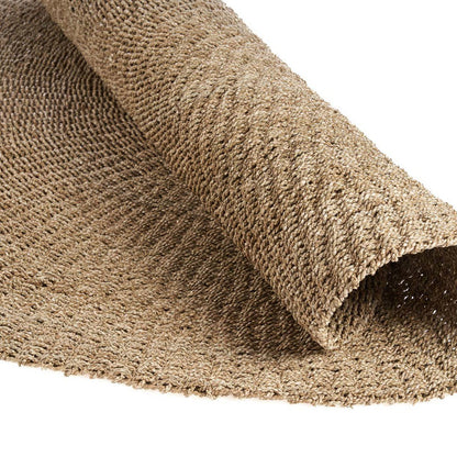 Handgeweven sisal tapijt naturel