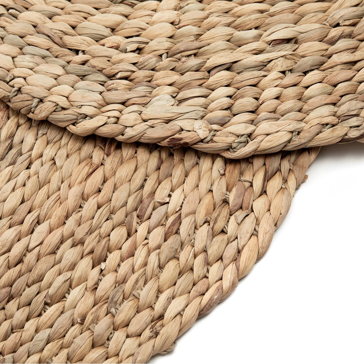 Waterhyacint tapijt naturel - 200 cm